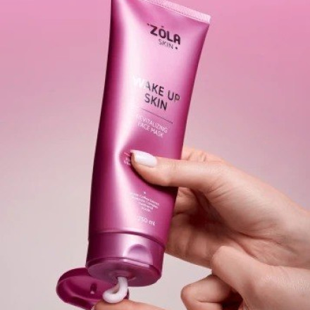 Відновлююча маска для обличчя ZOLA Wake Up Skin, 250 мл