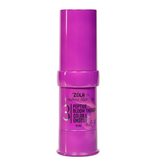 Preparat do laminacji ZOLA x Yuliya Lash Vin COLOR LAB EMOTION 03 PEPTIDE BLOOM THERAPY, 10 ml
