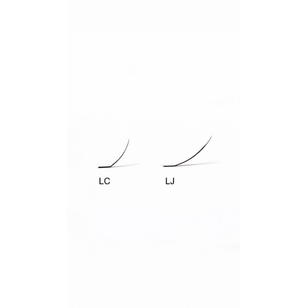 Czarne rzęsy 20 linii Design Lashes mix LC, 0.07, 6–15 mm