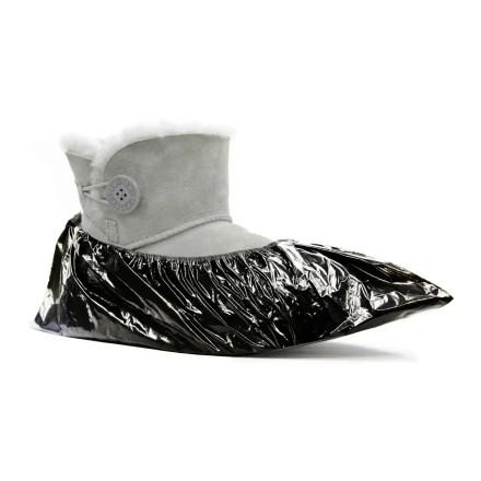 SanGig Polyethylene Shoe Covers (100 pcs/pack, black)