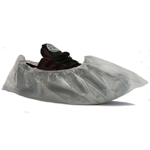 SanGig Polyethylene Shoe Covers (100 pcs/pack, silver)