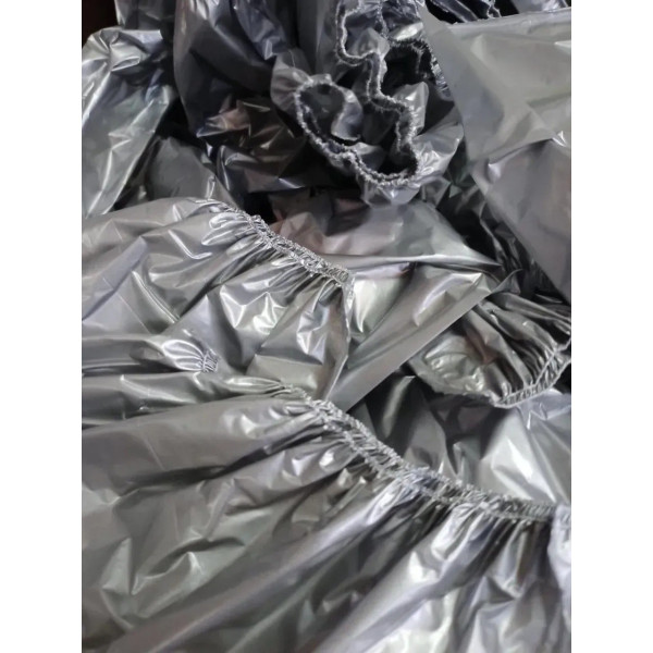 SanGig Polyethylene Shoe Covers (100 pcs/pack, silver)