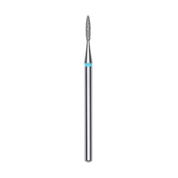 Diamentowy frez trzpieniowy STALEKS PRO EXPERT flame blue średnica 1.8 mm, część robocza 8 mm