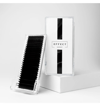 Black eyelashes 28 lines EFFECT EXPERT «EXPERT» mix LC, 0.07, 6 – 13 mm