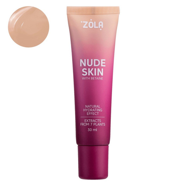 Тональна основа ZOLA NUDE SKIN 03 TAN