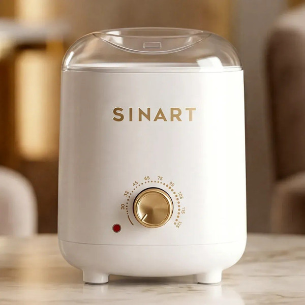 Воскоплав баночний Sinart HAIR REMOVAL WAX WARMER, білий
