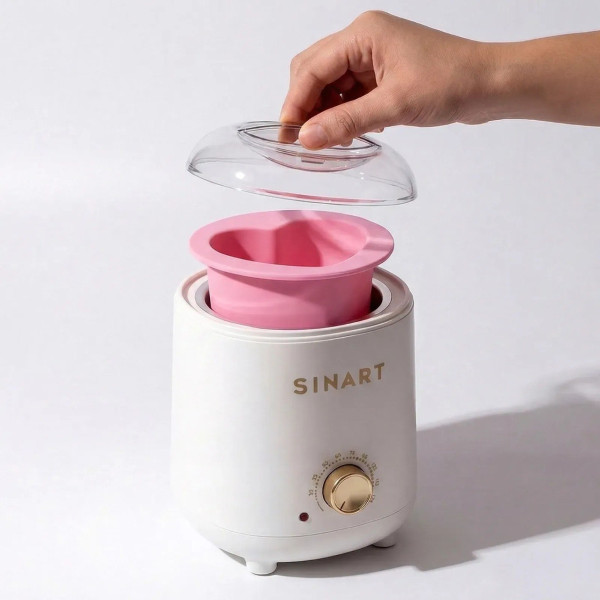 Воскоплав баночний Sinart HAIR REMOVAL WAX WARMER, білий