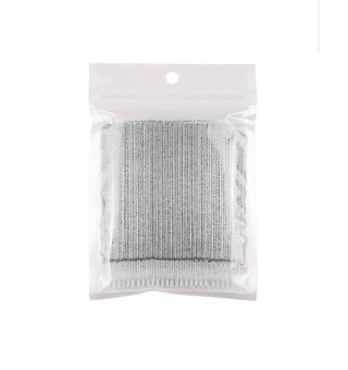Black Glitter Microbrushes (100 pcs/pack)