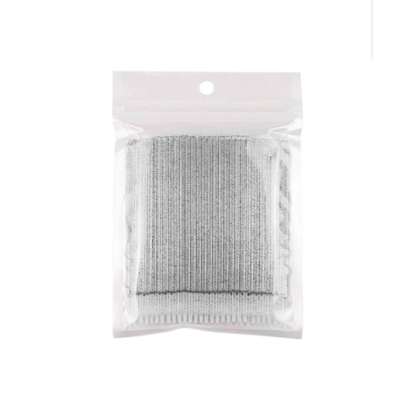 Black Glitter Microbrushes (100 pcs/pack)