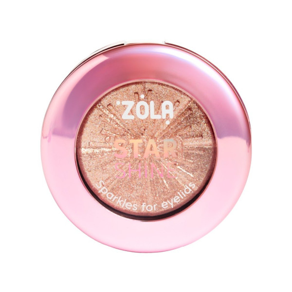 Brokat do powiek ZOLA STAR SHINE SPARKLE Rose Gold
