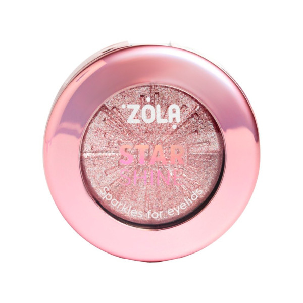 ZOLA STAR SHINE SPARKLE Silver Pink Eye Glitter