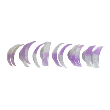 Набор валиков для ламинирования ресниц ELAN VIOLET MULTI-CURL (изгиб U-DD)