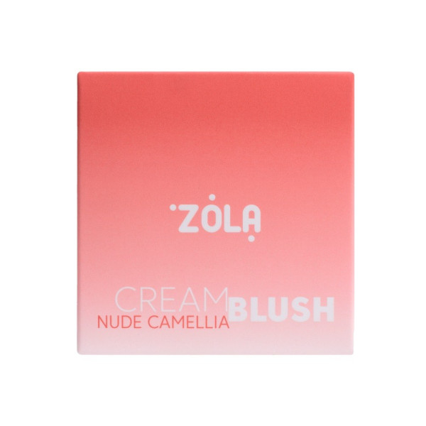 Рум'яна кремові ZOLA CREAM BLUSH NUDE CAMELLIA