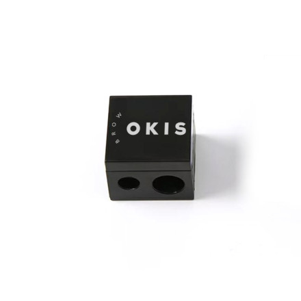 OKIS Cosmetic Pencil Sharpener (Black)