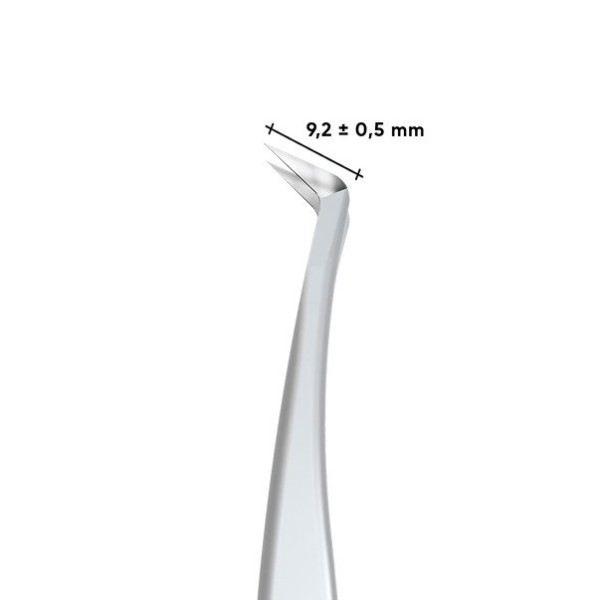 Пінцет професійний для вій черевичок STALEKS PRO EXPERT 40 TYPE 12 L-65