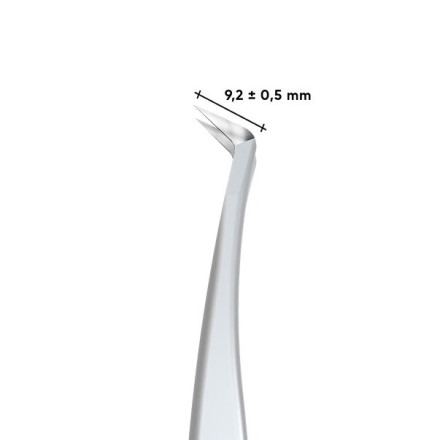 Пінцет професійний для вій черевичок STALEKS PRO EXPERT 40 TYPE 12 L-65