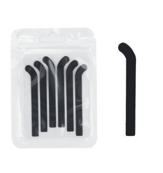 Lash Lift Compensators (3 pairs, Hook, Black)
