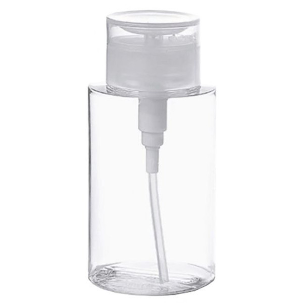 Pump Bottle, 200 ml (Transparent Bottle)