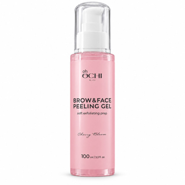 Пілінг-скатка для брів та обличчя Oh Ochi Brow & Face Peeling Gel, 100 мл