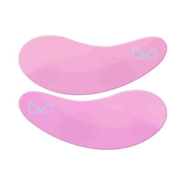 Многоразовые силиконовые патчи для ресниц OKO Lash&Brow PINK PAD, розовые