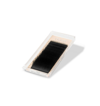Black eyelashes, 20 lines VILMY LOTUS mix LJ, 0.05, 7–17 mm