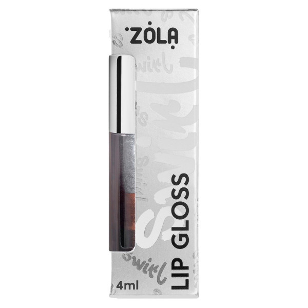 Блеск для губ SWIRL LIP ZOLA GLOSS BROWNIE