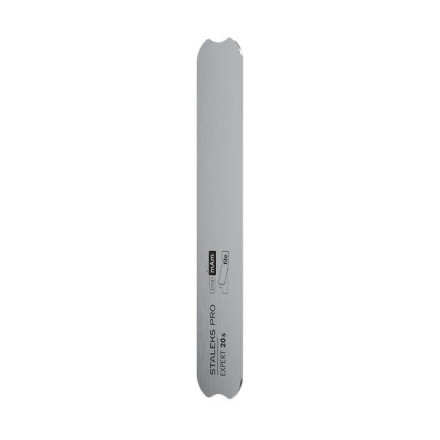 Straight metal base file STALEKS EXPERT 20s (130 mm)
