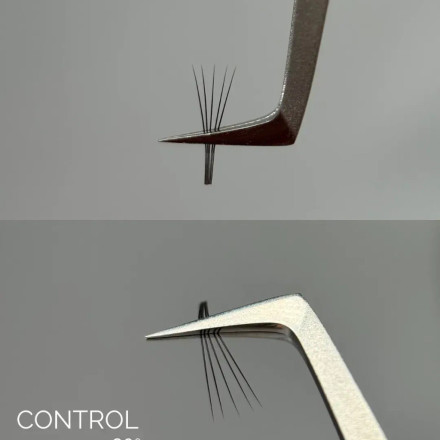Пинцет сапожок 90° для наращивания ресниц MARY LASH, CONTROL