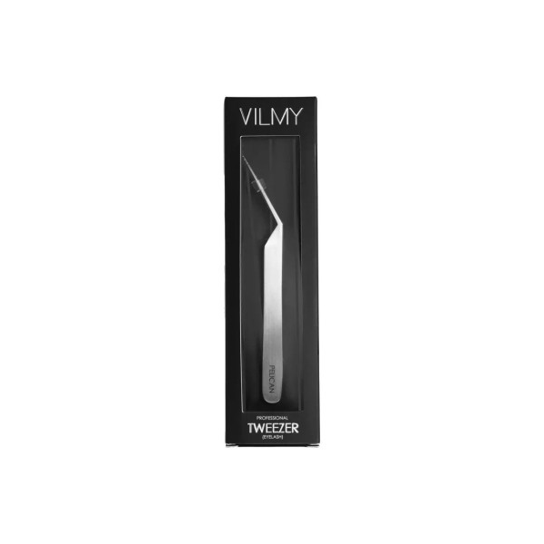 Профессиональный пинцет для наращивания ресниц VILMY PELICAN