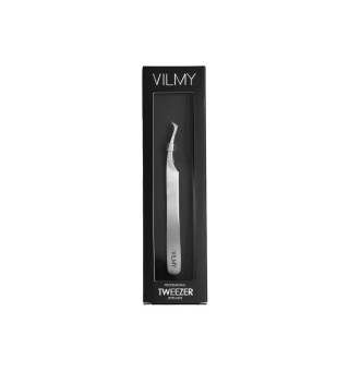 Профессиональный пинцет для наращивания ресниц VILMY мини T
