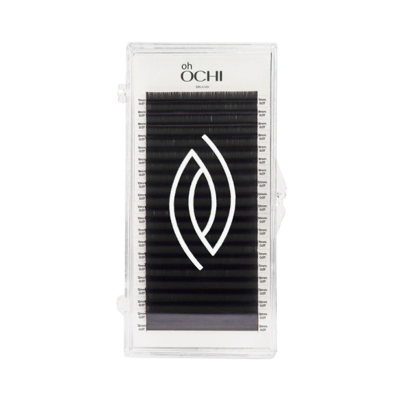 Ресницы Oh OCHI Black Mix J, 0.10, 6-9 мм
