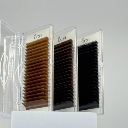 Ресницы Oh OCHI Black Mix J, 0.10, 6-9 мм