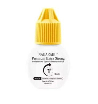 Клей для нарощування вій Nagaraku, 5 мл (жовта кришечка)