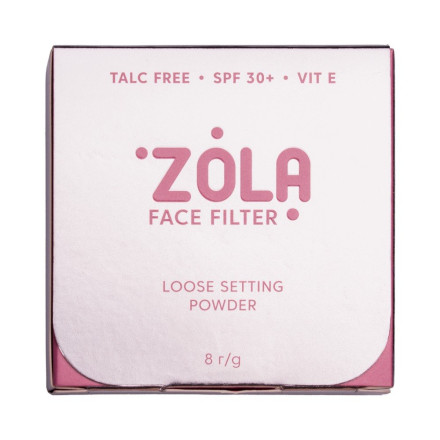 Пудра розсипна для обличчя ZOLA 02 Translucent Pink