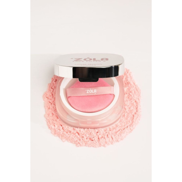 Пудра розсипна для обличчя ZOLA 02 Translucent Pink